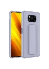 Xiaomi Poco X3 Kılıf Zore Qstand Kapak