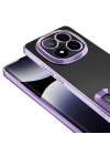 Xiaomi Poco X7 Kılıf Kamera Korumalı Logo Gösteren Zore Omega Kapak