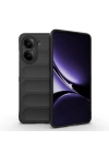 Xiaomi Poco X7 Pro Kılıf Esnek TPU Oyuklu Arka Yüzey Tasarımlı Zore Etnik Silikon Kapak