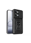Xiaomi Poco X8 Pro Max Kılıf Magnetik Standlı Kamera Korumalı Zore Sürgülü Vega Kapak