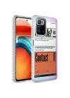 Xiaomi Redmi 10 Kılıf Airbag Kenarlı Renkli Desenli Silikon Zore Elegans Kapak
