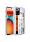 Xiaomi Redmi 10 Kılıf Airbag Kenarlı Renkli Desenli Silikon Zore Elegans Kapak