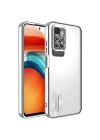 Xiaomi Redmi 10 Kılıf Kamera Korumalı Logo Gösteren Zore Omega Kapak
