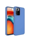 Xiaomi Redmi 10 Kılıf Metal Çerçeve ve Buton Tasarımlı Silikon Zore Luna Kapak