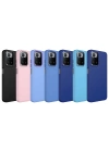 Xiaomi Redmi 10 Kılıf Metal Çerçeve ve Buton Tasarımlı Silikon Zore Luna Kapak