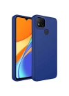Xiaomi Redmi 10A Kılıf Metal Çerçeve ve Buton Tasarımlı Silikon Zore Luna Kapak