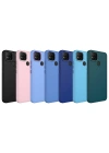 Xiaomi Redmi 10A Kılıf Metal Çerçeve ve Buton Tasarımlı Silikon Zore Luna Kapak