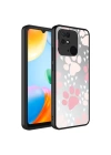 Xiaomi Redmi 10C Kılıf Aynalı Desenli Kamera Korumalı Parlak Zore Mirror Kapak