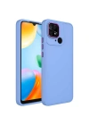 Xiaomi Redmi 10C Kılıf Metal Çerçeve ve Buton Tasarımlı Silikon Zore Luna Kapak