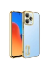 Xiaomi Redmi 12 Kılıf Kamera Korumalı Logo Gösteren Zore Omega Kapak