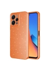 Xiaomi Redmi 12 Kılıf Kamera Korumalı Simli Lüks Zore Koton Kapak