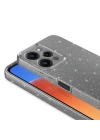 Xiaomi Redmi 12 Kılıf Kamera Korumalı Simli Lüks Zore Koton Kapak