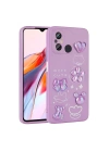 Xiaomi Redmi 12C Kılıf Kabartma Figürlü Parlak Zore Toys Silikon Kapak
