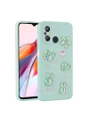 Xiaomi Redmi 12C Kılıf Kabartma Figürlü Parlak Zore Toys Silikon Kapak