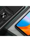 Xiaomi Redmi 13 4G Kılıf Magnetik Standlı Kamera Korumalı Zore Sürgülü Vega Kapak