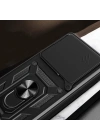 Xiaomi Redmi 13 4G Kılıf Magnetik Standlı Kamera Korumalı Zore Sürgülü Vega Kapak