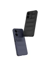 Xiaomi Redmi 13C Kılıf Esnek TPU Oyuklu Arka Yüzey Tasarımlı Zore Etnik Silikon Kapak