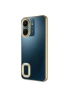 Xiaomi Redmi 13C Kılıf Kamera Korumalı Logo Gösteren Zore Omega Kapak