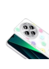 Xiaomi Redmi 14C 4G Kılıf Şeffaf Figürlü Zore Folk Sert Kapak