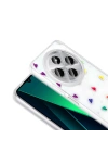 Xiaomi Redmi 14C 4G Kılıf Şeffaf Figürlü Zore Folk Sert Kapak