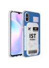 Xiaomi Redmi 9A Kılıf Airbag Kenarlı Renkli Desenli Silikon Zore Elegans Kapak