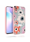 Xiaomi Redmi 9A Kılıf Desenli Kamera Korumalı Parlak Zore Nora Kapak