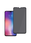 Xiaomi Redmi 9A Zore New 5D Privacy Temperli Ekran Koruyucu