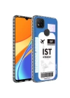 Xiaomi Redmi 9C Kılıf Airbag Kenarlı Renkli Desenli Silikon Zore Elegans Kapak