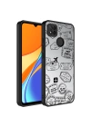 Xiaomi Redmi 9C Kılıf Aynalı Desenli Kamera Korumalı Parlak Zore Mirror Kapak