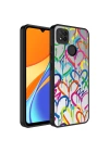 Xiaomi Redmi 9C Kılıf Aynalı Desenli Kamera Korumalı Parlak Zore Mirror Kapak