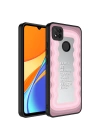 Xiaomi Redmi 9C Kılıf Aynalı Desenli Kamera Korumalı Parlak Zore Mirror Kapak