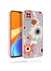 Xiaomi Redmi 9C Kılıf Desenli Kamera Korumalı Parlak Zore Nora Kapak