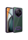 Xiaomi Redmi A3 4G 2024 Kılıf Kamera Korumalı Logo Gösteren Zore Omega Kapak