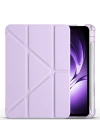 Xiaomi Redmi K Pad Kılıf Zore Tri Folding Kalem Bölmeli Standlı Kılıf