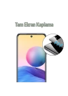 Xiaomi Redmi Note 10 Full Glue Full Kaplama Tempered Cam Ekran Koruyucu