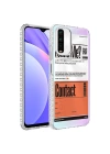 Xiaomi Redmi Note 10 Kılıf Airbag Kenarlı Renkli Desenli Silikon Zore Elegans Kapak