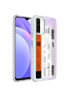 Xiaomi Redmi Note 10 Kılıf Airbag Kenarlı Renkli Desenli Silikon Zore Elegans Kapak