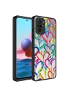 Xiaomi Redmi Note 10 Kılıf Aynalı Desenli Kamera Korumalı Parlak Zore Mirror Kapak