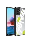Xiaomi Redmi Note 10 Kılıf Aynalı Desenli Kamera Korumalı Parlak Zore Mirror Kapak