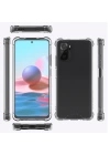 Xiaomi Redmi Note 10 Kılıf Zore Nitro Anti Shock Silikon