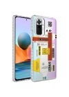 Xiaomi Redmi Note 10 Pro Kılıf Airbag Kenarlı Renkli Desenli Silikon Zore Elegans Kapak
