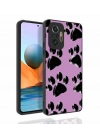 Xiaomi Redmi Note 10 Pro Kılıf Desenli Kamera Korumalı Parlak Zore Nora Kapak