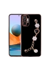 Xiaomi Redmi Note 10 Pro Kılıf El Tutamaçlı Kamera Korumalı Zore Taka Silikon Kapak
