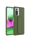 Xiaomi Redmi Note 10 Pro Kılıf Zore Qstand Kapak