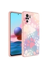 Xiaomi Redmi Note 10S Kılıf Kamera Korumalı Desenli Sert Silikon Zore Epoksi Kapak