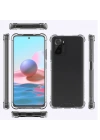 Xiaomi Redmi Note 10S Kılıf Zore Nitro Anti Shock Silikon