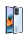 Xiaomi Redmi Note 11 Global Kılıf Kamera Korumalı Logo Gösteren Zore Omega Kapak