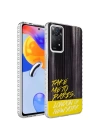 Xiaomi Redmi Note 11 Pro 5G Kılıf Airbag Kenarlı Renkli Desenli Silikon Zore Elegans Kapak
