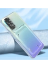 Xiaomi Redmi Note 11 Pro 5G Kılıf Kartlıklı Şeffaf Zore Setra Clear Silikon Kapak