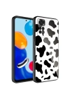 Xiaomi Redmi Note 11S Global Kılıf Kamera Korumalı Desenli Sert Silikon Zore Epoksi Kapak